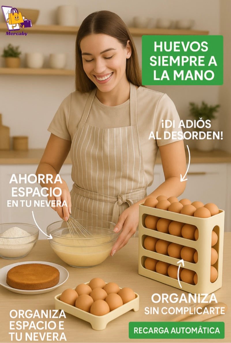 HuevoBox™ Organizador De Huevos