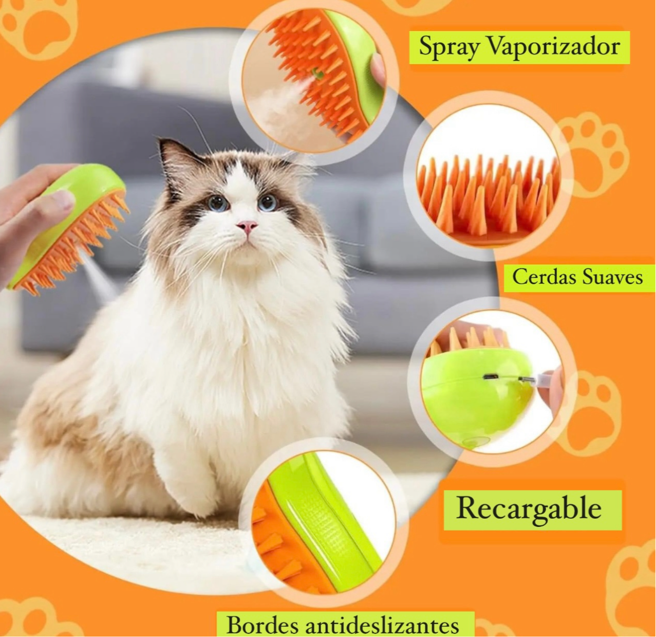 COMBO MISHI CLEAN® tapete+ Cepillo vaporizador
