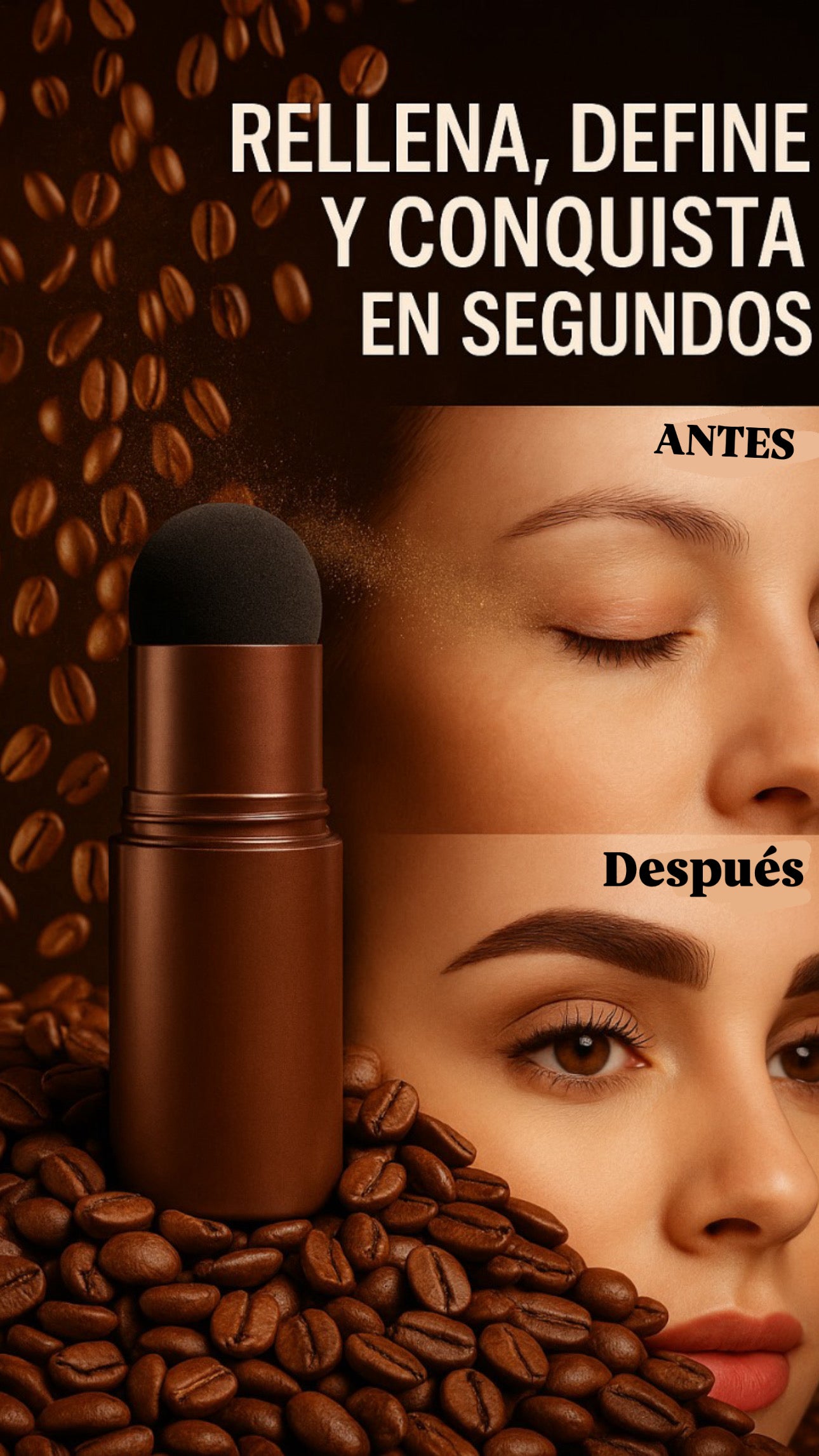 SELLO RELLENADOR 3en1™ CEJAS, CABELLO Y CANAS