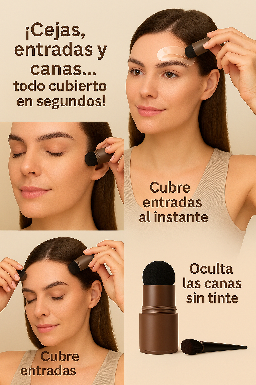 SELLO RELLENADOR 3en1™ CEJAS, CABELLO Y CANAS
